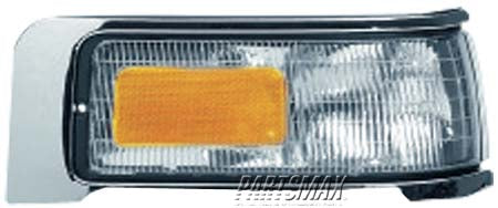 1390 | 1995-1997 LINCOLN TOWN CAR RT Front marker lamp assy all | FO2551132|F5VY15A201A