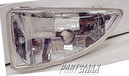 1560 | 2000-2004 FORD FOCUS LT Fog lamp assy except SVT; Lens/Housing Only; Dealer Installed | FO2592177|YS4Z15L203BB