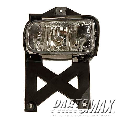 2592 | 2001-2004 FORD ESCAPE LT Fog lamp assy w/plastic lens | FO2592190|YL8Z15200AB