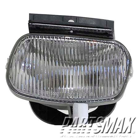2592 | 2000-2000 FORD RANGER LT Fog lamp assy w/factory installed lamps | FO2592198|YL5Z15200AB