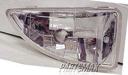 1570 | 2000-2004 FORD FOCUS RT Fog lamp assy except SVT; Lens/Housing Only; Dealer Installed | FO2593177|YS4Z15L203BA