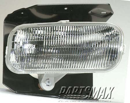 2593 | 1999-2002 FORD EXPEDITION RT Fog lamp assy w/bracket; w/o bulb | FO2593180|1L3Z15200AA