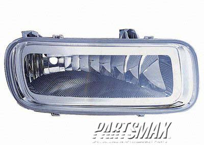 2593 | 2004-2005 FORD F-150 RT Fog lamp assy except Heritage; w/o bracket or bulb; To 8-8-05 | FO2593197|5L3Z15200A