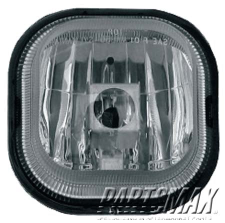2593 | 2001-2004 FORD F-350 SUPER DUTY RT Fog lamp assy w/factory installed fog lamps | FO2593200|3C3Z15200AA