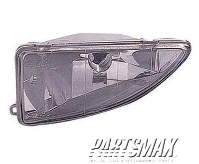 1570 | 2000-2004 FORD FOCUS RT Fog lamp assy except SVT; Lens/Housing Only; Factory Installed | FO2593210|1S4Z15200AC