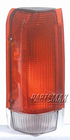 2800 | 1987-1989 FORD F-150 LT Taillamp assy Styleside; to 10/89 | FO2800104|E7TZ13405A