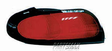 2800 | 1998-1999 FORD TAURUS LT Taillamp assy 4dr sedan; w/o bulbs or sockets | FO2800125|F8DZ13405AA