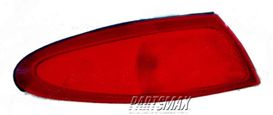 2800 | 1997-1998 FORD ESCORT LT Taillamp assy 4dr sedan | FO2800136|F7CZ13405AH
