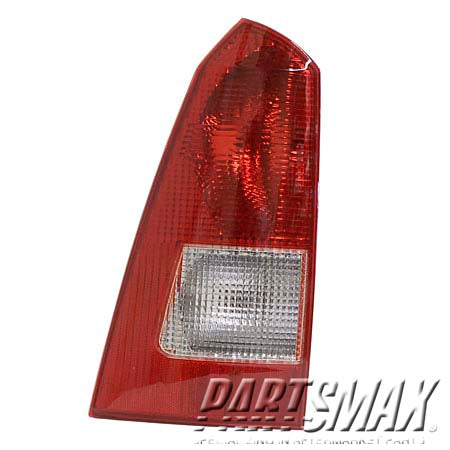 2800 | 2001-2003 FORD FOCUS LT Taillamp assy 4dr wagon; w/o bulb or socket; w/red housing | FO2800179|1S4Z13405CA