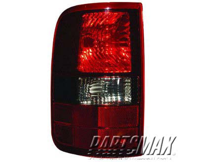 2070 | 2005-2006 FORD F-150 LT Taillamp assy w/harley davidson model; black; w/styleside; from 8-9-05 | FO2800200|6L3Z13405AA