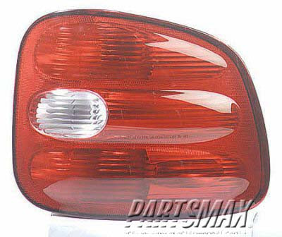 2080 | 1997-2000 FORD F-150 RT Taillamp assy Flareside; to 2/11/00 | FO2801135|F85Z13404BA