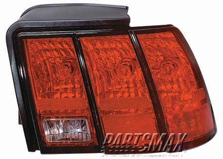 2819 | 1999-2004 FORD MUSTANG RT Taillamp lens/housing BASE|GT | FO2819109|3R3Z13404AA