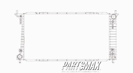 3010 | 1999-2002 FORD EXPEDITION Radiator assembly 4.6L | FO3010142|YL1Z8005CA