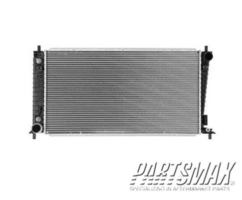 3010 | 1997-1998 FORD F-150 Radiator assembly w/V6 engine; w/auto trans; w/air cond | FO3010154|F75Z8005FA