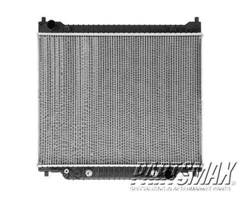 3010 | 1997-2002 FORD E-150 ECONOLINE CLUB WAGON Radiator assembly w/4.6L V8 gas engine | FO3010171|6C2Z8005BA