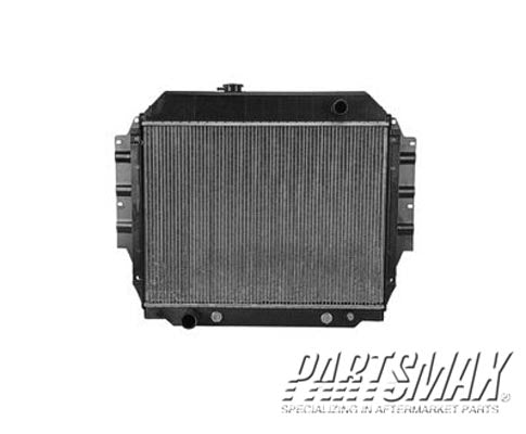 3010 | 1992-2002 FORD E-150 ECONOLINE CLUB WAGON Radiator assembly w/5.8L gas engine | FO3010173|F5UZ8005B