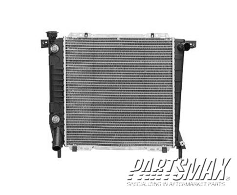 3010 | 1989-1992 FORD RANGER Radiator assembly w/6 cyl engine | FO3010221|FOTZ8005CA