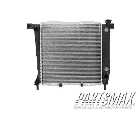 3010 | 1984-1988 FORD BRONCO II Radiator assembly w/Diesel engine; w/air cond | FO3010228|E5TZ8005B