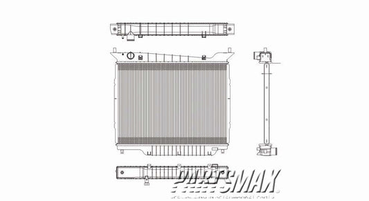 3010 | 2003-2006 LINCOLN NAVIGATOR Radiator assembly all | FO3010242|2L1Z8005DD