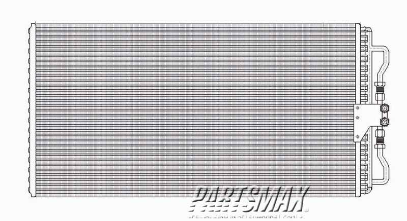 3030 | 2004-2008 FORD F-150 Air conditioning condenser except Heritage | FO3030193|7L3Z19712AB