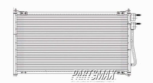 3030 | 2005-2005 FORD FOCUS Air conditioning condenser from 5/19/04 | FO3030197|5S4Z19712AA