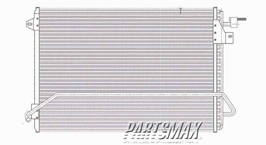 3030 | 2005-2009 FORD MUSTANG Air conditioning condenser all | FO3030200|6R3Z19712AC