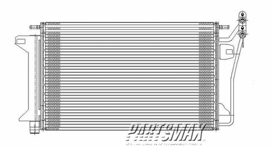 3030 | 2010-2012 LINCOLN MKZ Air conditioning condenser all | FO3030208|9N7Z19712A