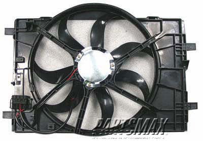 3115 | 2006-2006 LINCOLN ZEPHYR Radiator cooling fan assy w/o controller | FO3115172|7E5Z8C607A-PFM