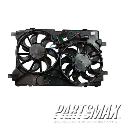 3115 | 2010-2012 FORD FUSION Radiator cooling fan assy 3.5L | FO3115181|9E5Z8C607C