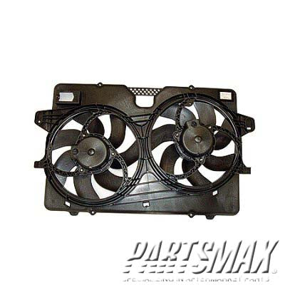 3115 | 2008-2012 FORD ESCAPE Radiator cooling fan assy 3.0L; 2 Pin Plug; Dual Fan Module | FO3115182|8L8Z8C607B