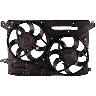 3115 | 2013-2016 FORD FUSION Radiator cooling fan assy 1.6L TURBO | FO3115196|DG9Z8C607B