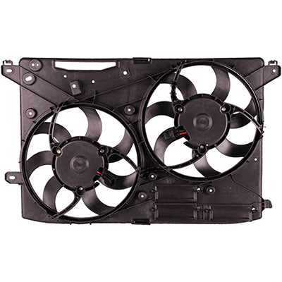 3115 | 2013-2016 FORD FUSION Radiator cooling fan assy 2.0L TURBO|2.5L | FO3115197|DG9Z8C607J