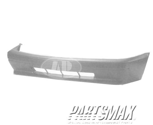 1000 | 1988-1990 CHEVROLET CAVALIER Front bumper cover w/o Z24 | GM1000206|22532551