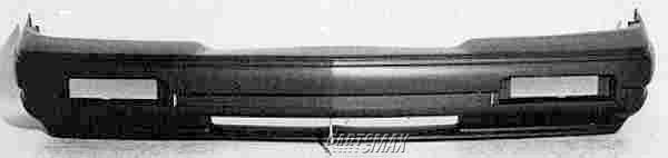 1000 | 1989-1989 OLDSMOBILE CUTLASS CALAIS Front bumper cover except Int'l Series | GM1000208|22535045