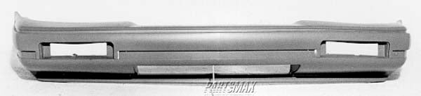 1000 | 1989-1989 OLDSMOBILE CUTLASS CALAIS Front bumper cover except Int'l Series | GM1000220|22548637