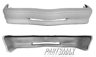 1000 | 1992-1995 BUICK SKYLARK Front bumper cover prime | GM1000248|22548240