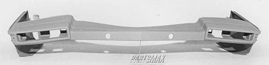 1000 | 1991-1993 CADILLAC FLEETWOOD Front bumper cover prime | GM1000270|25550505