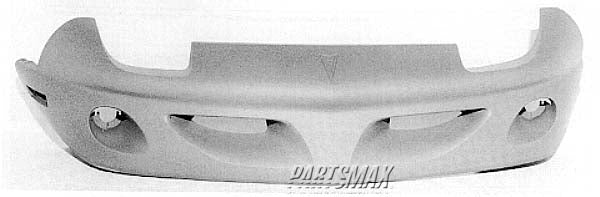 1000 | 1995-1999 PONTIAC SUNFIRE Front bumper cover w/GT pkg | GM1000509|22597555