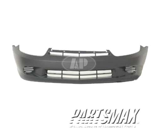 1000 | 2003-2005 CHEVROLET CAVALIER Front bumper cover base/LS/VL/VLX; prime | GM1000662|12335575