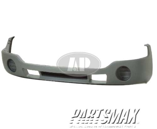 1000 | 2003-2006 GMC SIERRA 1500 Front bumper cover SLT; w/o fog lamps; textured black | GM1000686|15199810