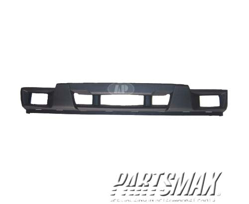1000 | 2004-2012 CHEVROLET COLORADO Front bumper cover w/fog lamps; w/o Sport package; gray - paint to match | GM1000722|12335805