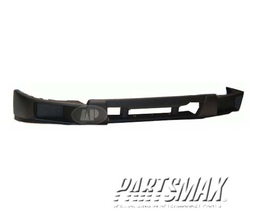 1000 | 2004-2012 CHEVROLET COLORADO Front bumper cover w/o fog lamps; gray - paint to match | GM1000723|12335806