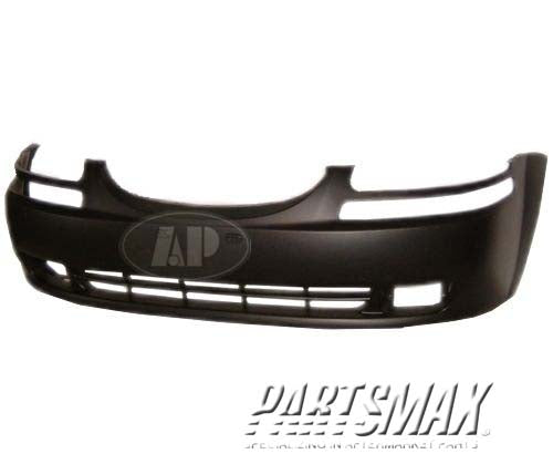 1000 | 2005-2007 CHEVROLET AVEO Front bumper cover 4dr sedan; prime | GM1000728|96542983