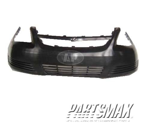 1000 | 2005-2010 CHEVROLET COBALT Front bumper cover Base|LS|LT w/o Fog Lamps; prime | GM1000733|19120183