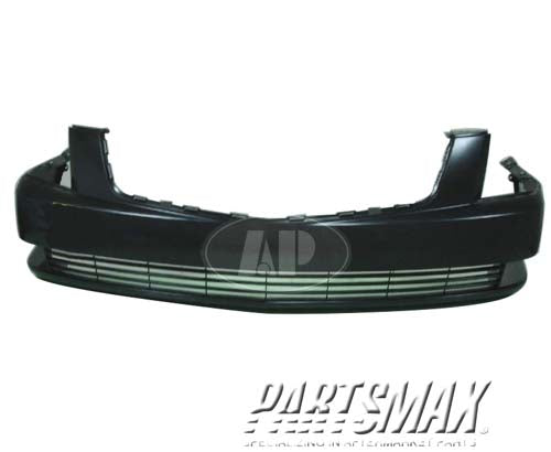 250 | 2006-2011 CADILLAC DTS Front bumper cover w/o object sensors; prime | GM1000814|20823613