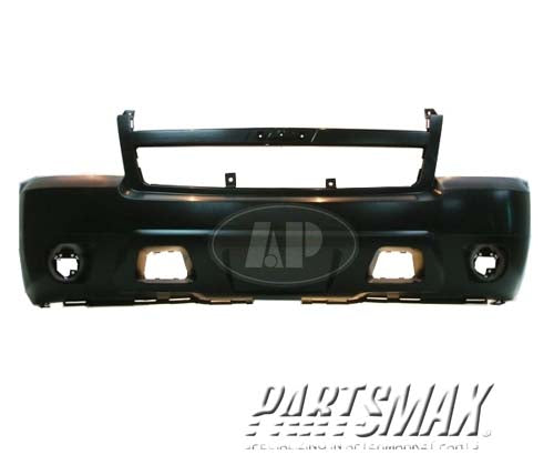 1000 | 2007-2014 CHEVROLET SUBURBAN 1500 Front bumper cover w/o off road package; prime | GM1000817|25814570