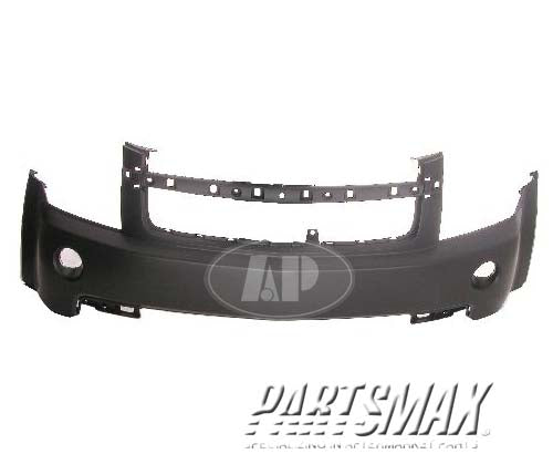 1000 | 2007-2009 CHEVROLET EQUINOX Front bumper cover prime | GM1000840|19120950