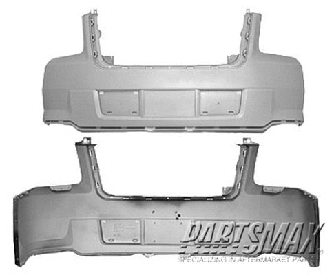250 | 2008-2013 GMC YUKON Front bumper cover HYBRID | GM1000871|25890766