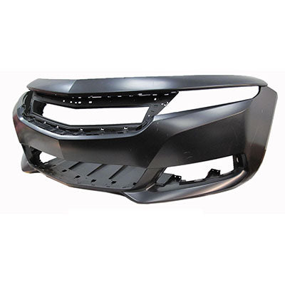 1000 | 2015-2020 CHEVROLET IMPALA Front bumper cover LT|LTZ|PREMIER; 3.6L; w/o Adaptive Cruise Control; prime | GM1000959|22990034