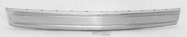 1002 | 1985-1991 GMC SAFARI Front bumper face bar 2WD; bright | GM1002165|15553716